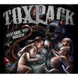 Toxpack - Bastarde Von Morgen (LP) creme with black silver inside out Vinyl