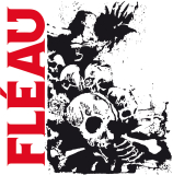 FLEAU - same (LP)  black/white marbled swirl Vinyl