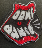 Don´t Panic Club & Pub gestickter Patch (black)