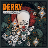 Derry - Its Many Faces (LP) orange black marble Vinyl