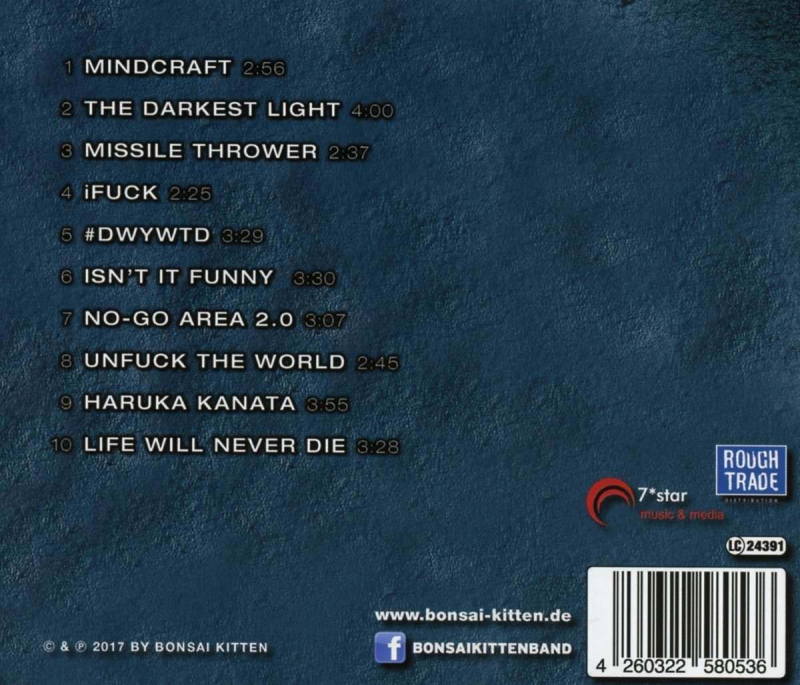 Bonsai Kitten Mindcraft (CD)