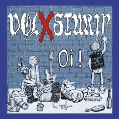 Volxsturm - Oi is Fun + Oi! EP (2 LP) limited aquamarin Vinyl