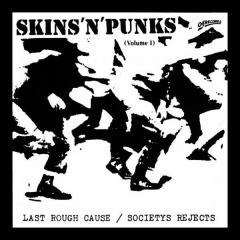 Skins´n Punks - Vol.1 - Last Rough Cause / Society Rejects - (LP) red Vinyl