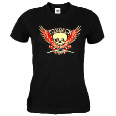 Toxpack - 10 years of Streetcore-Eagle Girlie-Shirt (black)