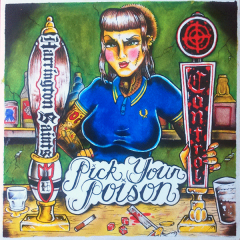Harrington Saints / Control -Pick your poison (EP) 7inch lim orange