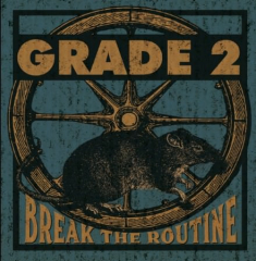 GRADE 2 - Break the routine (LP) green Vinyl Gatefolder
