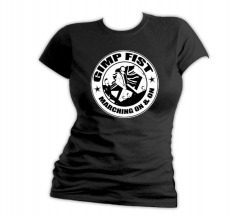 Gimp Fist -Marching on and on - Girly Shirt (black)