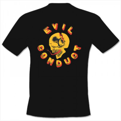 Evil Conduct - Skull Girlie-Shirt (black)