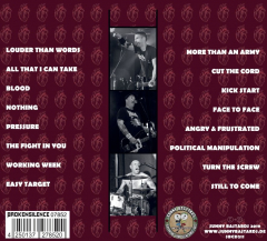 Gimp Fist - Blood (CD) Digipac 1000 copies