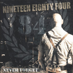 1984 - Never Forget (LP) blue vinyl Nineteen Eighty Four