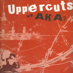 split AKA? vs. Uppercuts - same (LP) limited 200 dark marble Vinyl