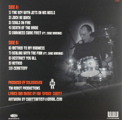 Ian Spider Cubitt - Sunshine in Reverse (LP) black Vinyl Meteors