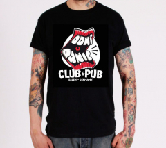 Dont Panic - classic Club logo T-Shirt (black) * Soli-Aktion