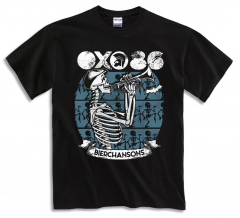 Oxo 86 - Bierchansons T-Shirt (black) blue Print