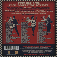 Rockabilly Rebels - Wanda Jackson, Gene Vincent, Carl Perkins (3CD) Lim. METALBOX