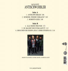 Jack Pott - Antischwurbler (LP) limited black Vinyl 100 copies + MP3