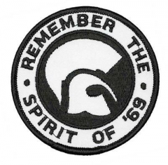 Remember the spirit of 69 (patch) sticked