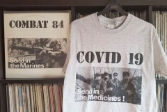 Covid19 - Send in the medicines T-Shirt (grey)
