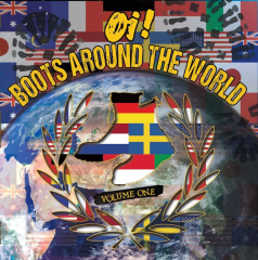 V/a OI! BOOTS AROUND THE WORLD VOL.1 (LP+CD) black Vinyl 100 copies