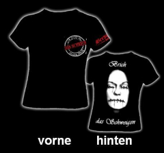 Berserker - Das Schwein / Brich das Schweigen Girly Shirt (black)