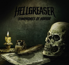 Hellgreaser - Symphonies Of Horror (LP+CD) smokey green/black Vinyl limit 100