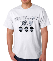 Fleischwolf - Trio Tshirt (white)