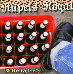 Rüpels Royal - Königlich! (LP) red/blue marbled Vinyl