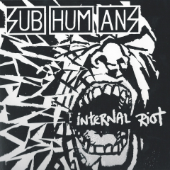 Subhumans - internal riot (LP) black Vinyl US-Import