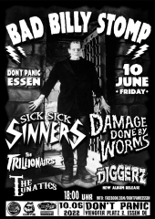 Bad Billy Stomp Festival (Ticket) 10.06.22 Dont Panic Essen