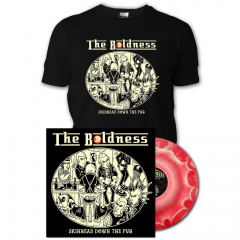 Boldness, the - Skinhead down the Pub (LP+Shirt) Package red-white Vinyl