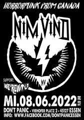 Nim Vind / We´rewolf (Ticket) 08.06.2022 Dont Panic Essen