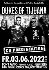 Dukes of Tijuana (Ticket) 03.06.2022 Dont Panic Essen