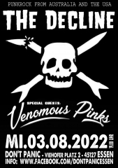 Decline, the - Venomous Pinks (Ticket) 03.08.22 Dont Panic Essen