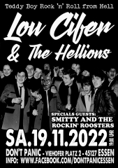 Lou Cifer & the Hellions (Ticket) 19.11.22 Dont Panic Essen