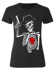 Towerblocks - Gun-Reaper Girly Shirt (black)