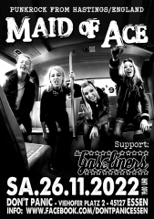 Maid of Ace (Ticket) 16.11.22 Dont Panic Essen
