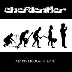 Chefdenker - Asozialdarwinismus (LP) curacao Vinyl lmtd