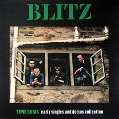 Blitz - Time Bomb (LP) early singles & demos collection black Vinyl