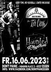 The Tin Cans + Haunted Rhythm (Ticket) 16.06.23 Dont Panic Esssen
