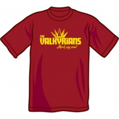 Valkyrians - Rock my Soul T-Shirt (burgundy)