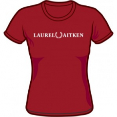 Laurel Aitken - Girlie Shirt (burgundy)
