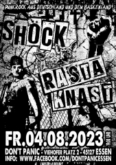Rasta Knast + Shöck  (Ticket) 04.08.23 Dont Panic Essen