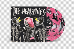 Headlines, the - in the end (LP) pink/white & black haze Vinyl + Bonus track