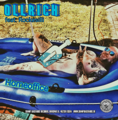 Ollrich & die Panic-Family – Das Günni-Lied / Homeoffice (EP) creme-red Vinyl 150copies