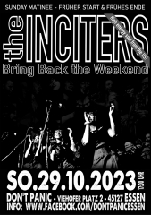 Inciters, the - live Sunday Matinee (Ticket) 29.10.23 Dont Panic Essen