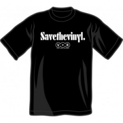 Save the Vinyl - Tshirt (black)