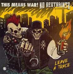 This Means War / No Restraints - Leave a trace (LP) black Vinyl