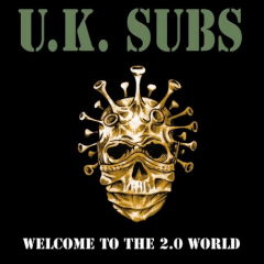 UK Subs - Welcome o the 2.0 world (LP) yellow Cover ltd edition Vinyl+CD