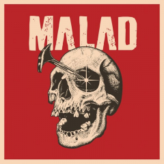 Malad - Malad (LP) lim. 500 clear red
