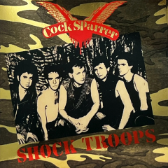Cock Sparrer - Shock Troops 50th Anniversary (LP) ltd black 180gr. Vinyl